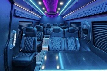 Fresno Sprinter Bus Interior