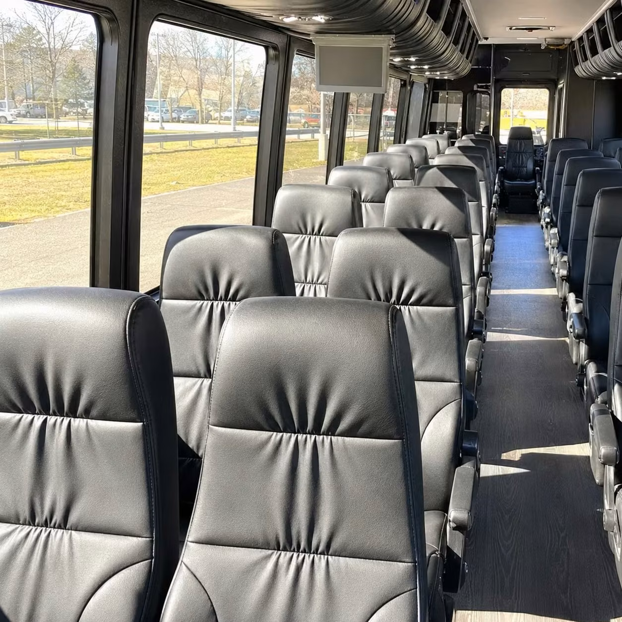 30 passenger minibus interior
