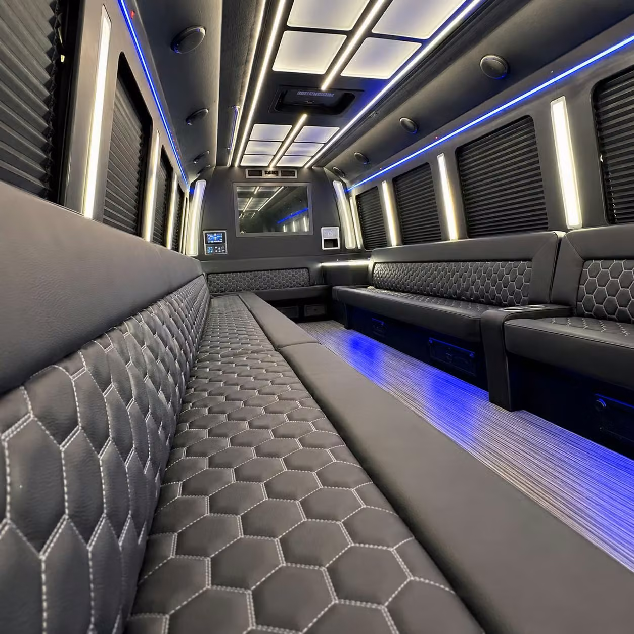party bus interior
