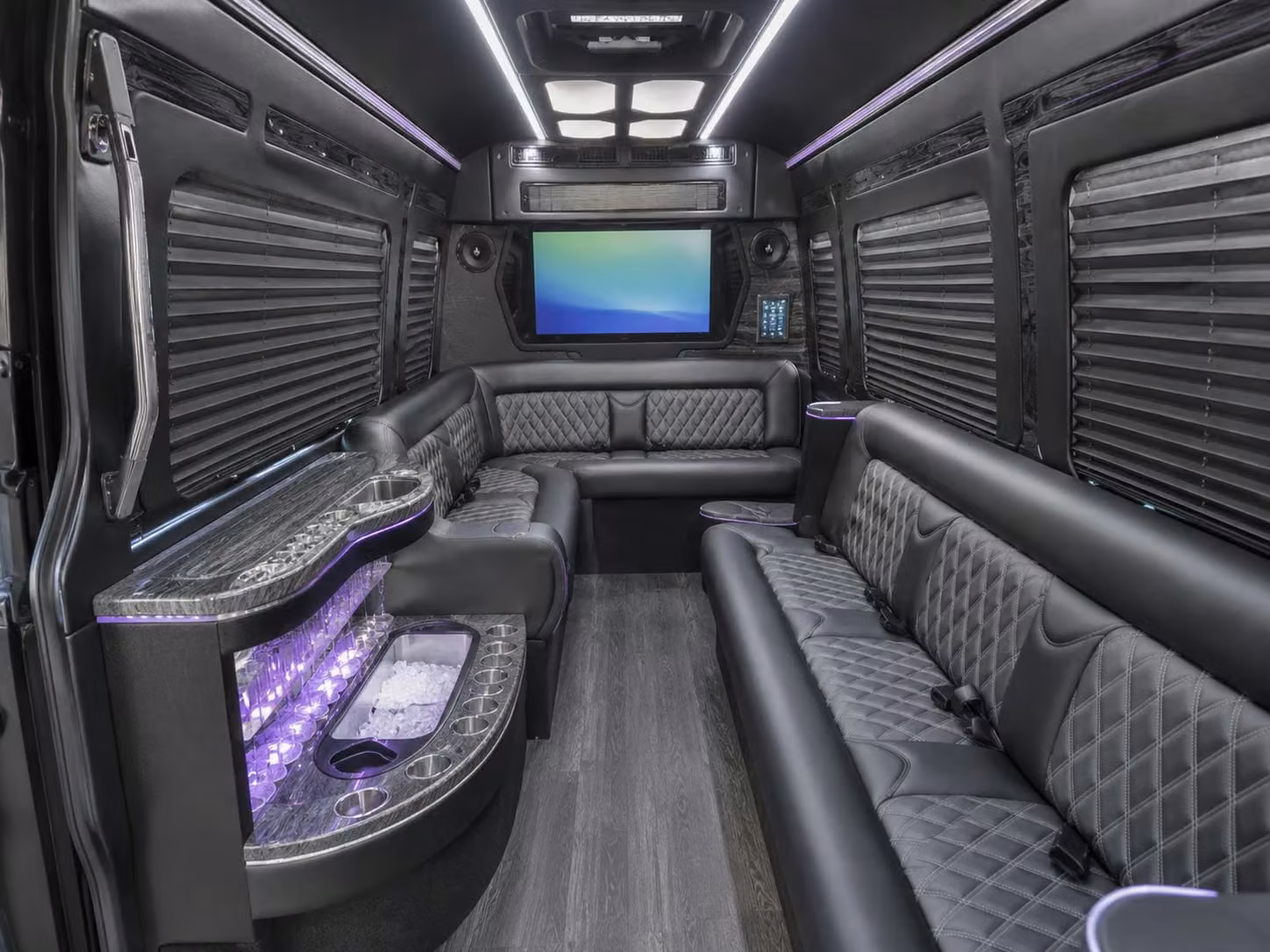 sprinter limousine inside